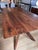 Moderncre8ve "Zoe" Solid Walnut Dining Table — Mid-Century Danish Modern For Sale - Image 10 of 10