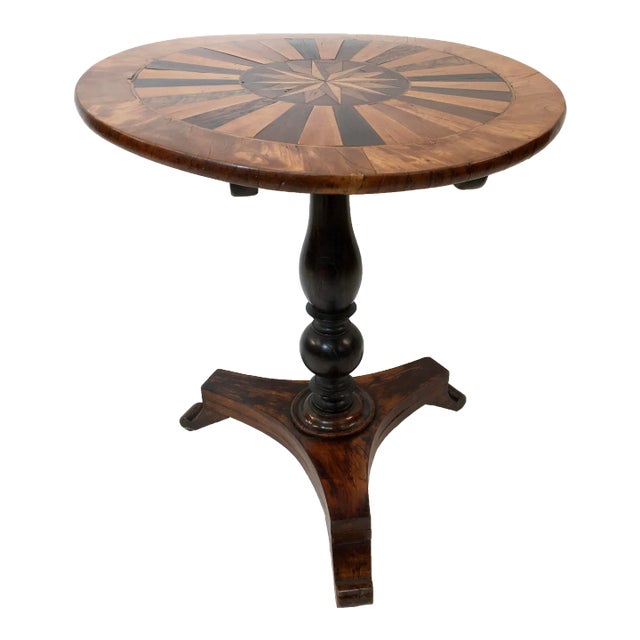 19th Century Antique Tripod Table For Sale