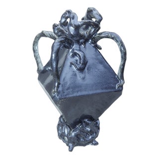 Here My Soul Sculpture in Glazed Ceramic by Lucile Rebeirot For Sale