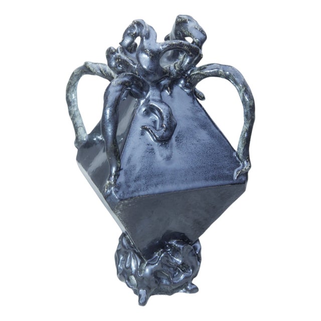 Here My Soul Sculpture in Glazed Ceramic by Lucile Rebeirot For Sale