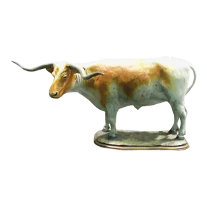 "Texas Longhorn" Contemporary Sam Terakedis Signed and Numbered Bronze Sculpture