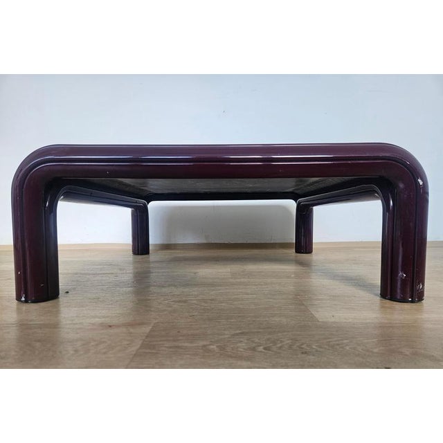 Mid-Century Modern Vintage Coffee Table by Gae Aulenti, 1970 For Sale - Image 3 of 14