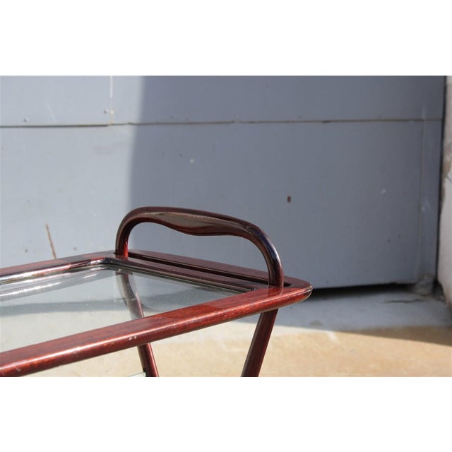 1950s Bar Table with Tray by Ico Parisi for De Baggis, 1950s For Sale - Image 5 of 13