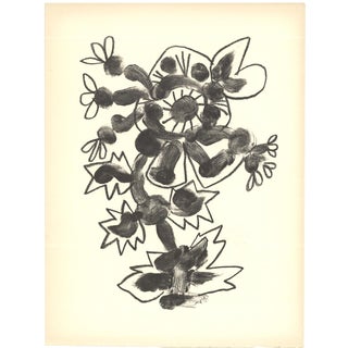 1950 Pablo Picasso 'De Memoire d'Homme Ii' Cubism Gray France Lithograph For Sale