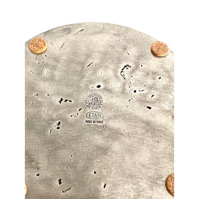 Les Etains De Paris French Pewter Champagne Cooler For Sale - Image 10 of 10