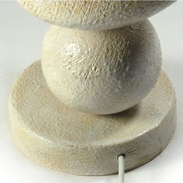 Brutalist Pottery Light Sculpture by Joanna Wysocka, 2000s For Sale - Image 10 of 11