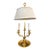 French Empire-Style Gilt Brass Candelabrum Lamp For Sale