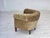 Vintage Danish Armchair in Green Furniture Velour & Ash Wood Legs, 1960s For Sale - Image 11 of 18