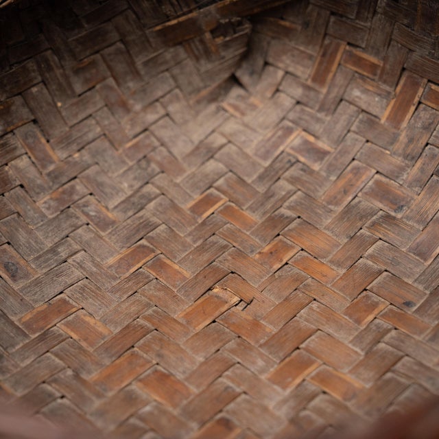 Early 20th Century Chinese Petite Sticky Rice Basket, C. 1900 For Sale - Image 5 of 5