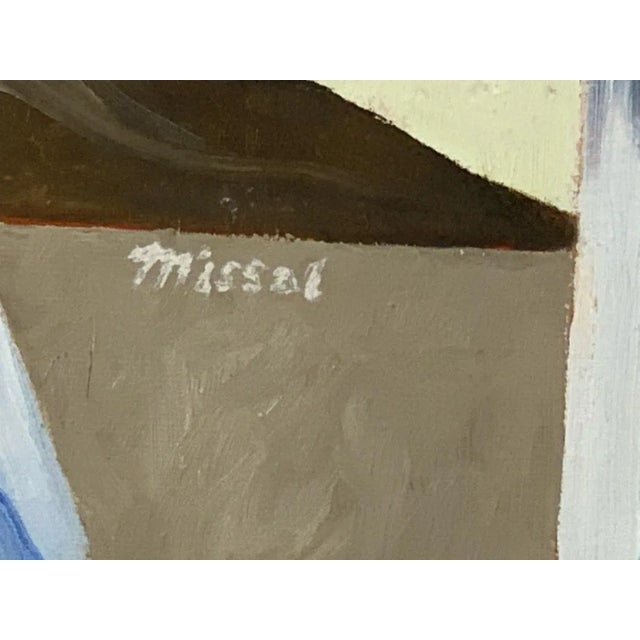 1960s 'Transcendental II' by Stephen Missal Painting For Sale In Philadelphia - Image 6 of 10