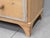 Antique English Edwardian Natural Pine Chest of Drawers With Blue French Line For Sale - Image 11 of 14