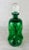 Green Crystal Licorera and Transparent Cap, 1970s For Sale - Image 3 of 7