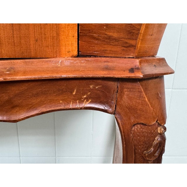 Baroque-Style Console Table with Six Drawers, 1950s For Sale - Image 12 of 18