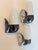 Wilhelm Wagenfeld Ceramic Model 6067 3 Sconces by Wilhelm Wagenfeld for Lindner, 1950s, Set of 3 For Sale - Image 4 of 14