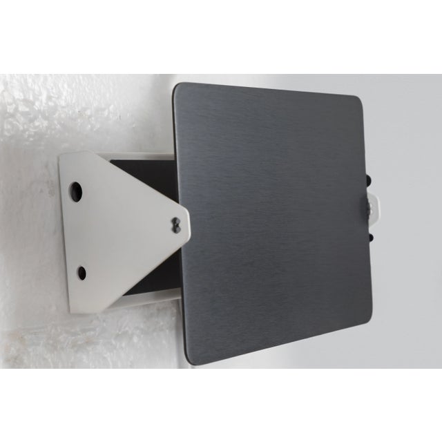 Charlotte Perriand 'Applique á Volet Pivotant' Wall Lights in Black - a Pair For Sale - Image 10 of 12