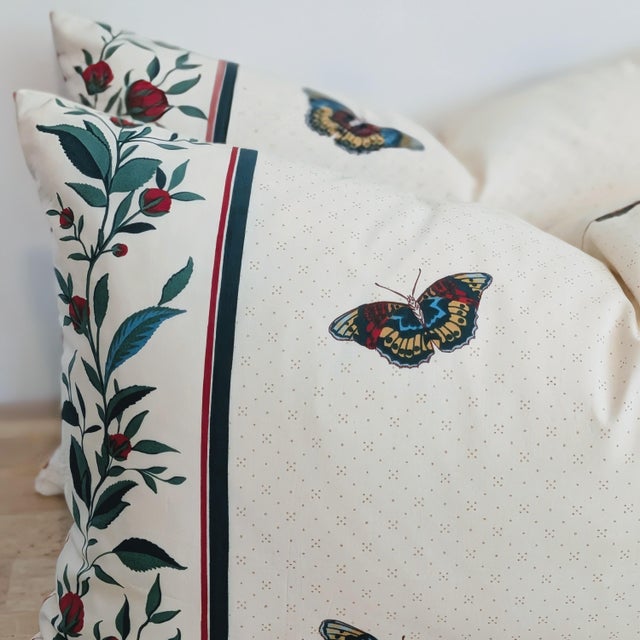 Not Yet Made - Made To Order Decors Barbares Papillons Tchekhonine Lumbar Pillows For Sale - Image 5 of 6