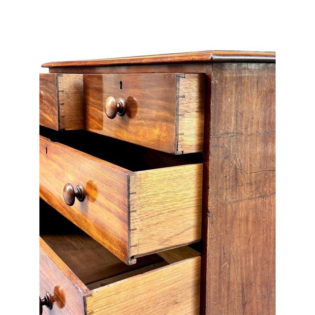 Victorian English Chest of Drawers For Sale - Image 6 of 10