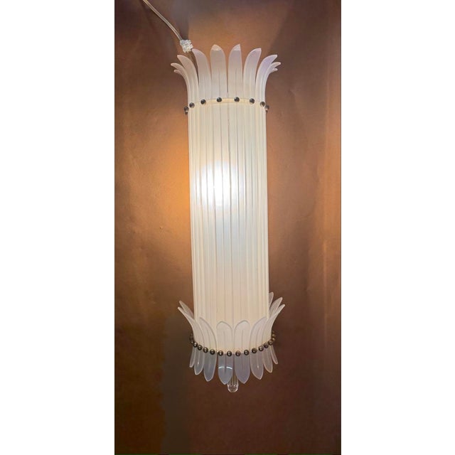 French Wall Light from Maison Arlus, 1950s For Sale - Image 4 of 12