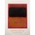 Vintage Mark Rothko offset lithograph from the Beyeler Gallery in Switzerland. Dimension sheet size: 32 1/2 x 22 1/2 in.,...