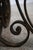 Pietra Dura Style Iron Base Marble Top Table For Sale - Image 11 of 12