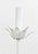 Painted Hollywood Regency Faux Bamboo Chandelier For Sale - Image 4 of 8