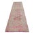 1960s Muted Colors Hand Knotted Runner Rug Turkish Hallway Rug - 2'9" X 10'3" For Sale