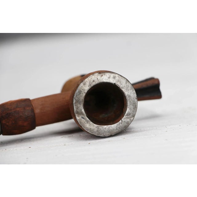 1940s Colonial Smoking Pipe From Angola, Chokwe, African Art For Sale - Image 11 of 13