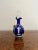 Mary Gregory Blue Glass Decanter, 1860s For Sale - Image 3 of 7