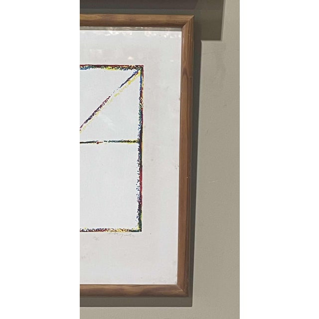 Angelo De Sousa, Abstract Composition, Screen Printing For Sale - Image 4 of 8