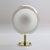 Louis Poulsen Set of Vilhelm Lauritzen Wall Lights by Louis Poulsen, Brass & Opaline, 1955 For Sale - Image 4 of 9