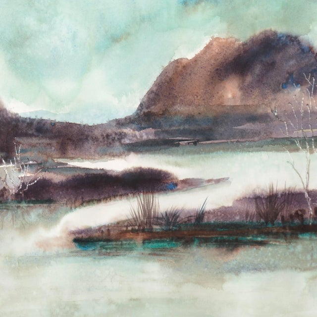 'Rain' by Gisela Embree For Sale - Image 4 of 7