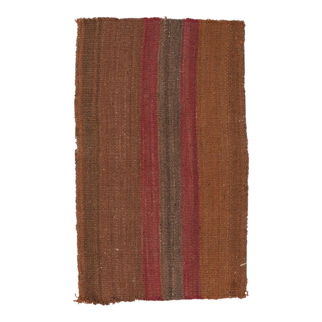 Mini Decorative Vintage Kilim Rug - 1`5″ X 2`3″ For Sale