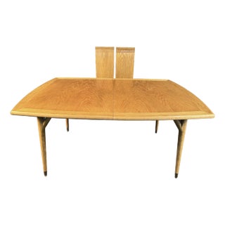 Mid 20th Century Oak Leaf Table Dining Table For Sale
