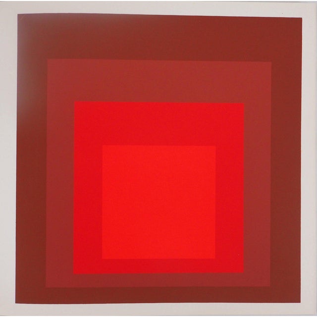 Josef Albers, Homage to the Square, R I D 5, Screen Print For Sale
