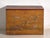Chinese Trunk with Painted Flowers in Elm, 1900 For Sale - Image 6 of 12