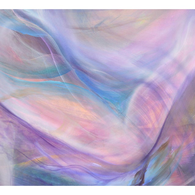 Purple The Cosmic Dance - Visionary Figurative Nude Composition in Acrylic on Masonite by Kimberlee Kuwica For Sale - Image 8 of 8