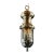 19th Century Gas Pendant With Pyrex Cloche For Sale