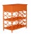 Not Yet Made - Made To Order Infinity End Table - Orange For Sale - Image 5 of 7