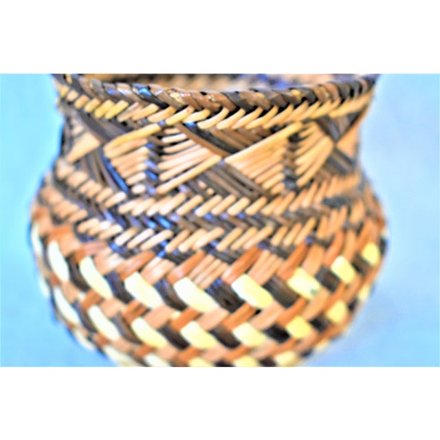 Vintage Cherokee Style Basket Chairish