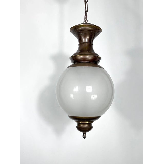 1950s Mid-Century Italian Modern Pendant in the style of Caccia Dominioni, 1950s For Sale - Image 5 of 12