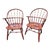 Mid 20th Century Pair of Mid-Century Windsor A/K/A Captain's Arm Chairs For Sale