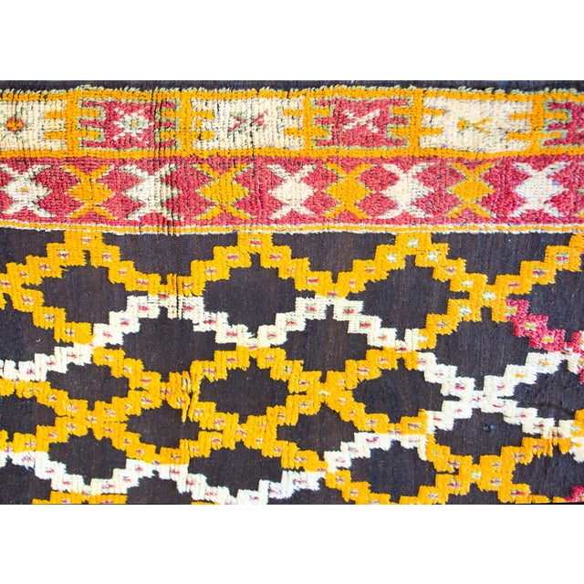 Vintage Moroccan Rug For Sale - Image 4 of 9