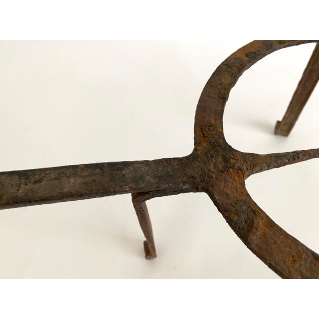 French Cast Iron Standing Trivet For Sale - Image 9 of 9