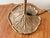Art Nouveau Mid 20th Century Gooseneck Lily Pad Lamp With Glass Shade For Sale - Image 3 of 10