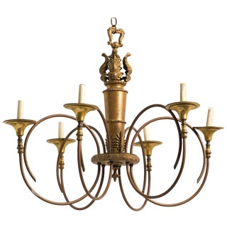 Classical Brass Torch Fixture For Sale