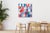 Red 2026, Color Field, Geometric Minimalism, Primary Tones,Red Breeze, Acrylic Paint on Canvas by Natalia Roman For Sale - Image 8 of 8