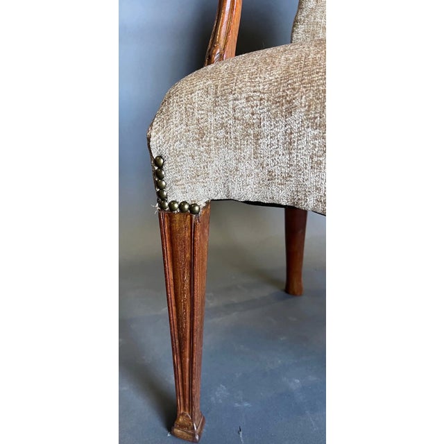 Handsome Pair of 19th Century Georgian Style Armchairs '2 Pair Available' For Sale In Richmond - Image 6 of 10