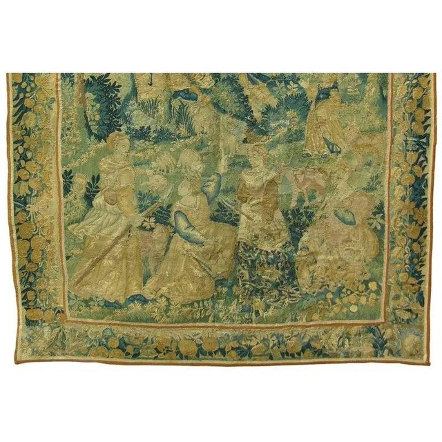 Traditional 17th Century Brussels Tapestry For Sale - Image 3 of 9