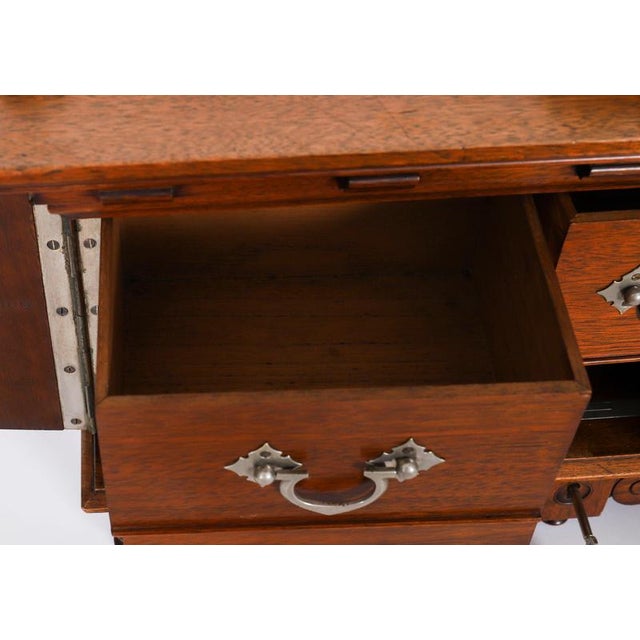 Antique Victorian Walnut Table Top Collectors Cabinet, 1840s For Sale - Image 14 of 18