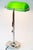 Art Deco Nickel-Plated Banker Table Lamp, Vienna, Austria, 1920s For Sale - Image 14 of 18